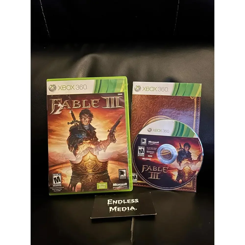 Fable III [Not For Resale] Microsoft Xbox 360 CIB Video Game
